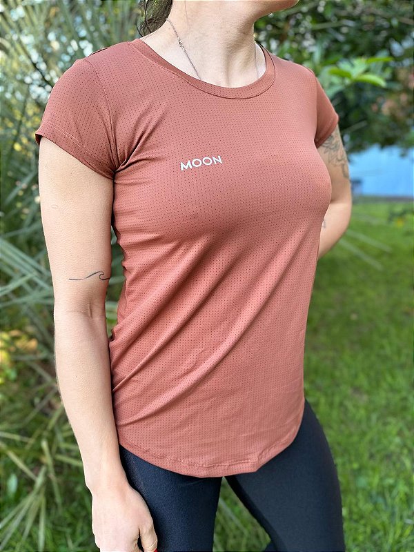 Baby Look Dryfit Marrom