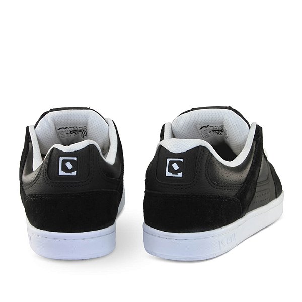 Tênis Qix AM - Skate confort Preto e Branco