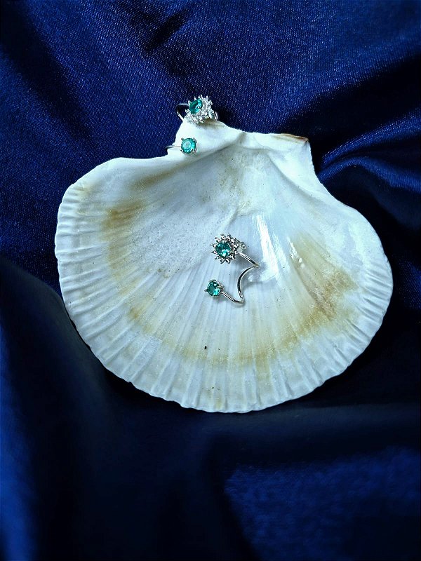 Brinco Aurora Verde