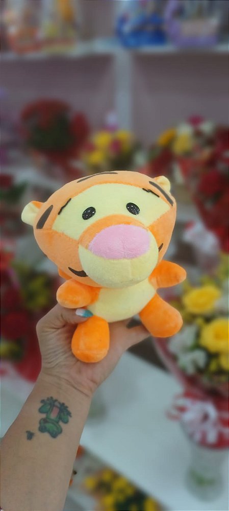Tigrão do Ursinho Pooh 18 cm de Pelúcia