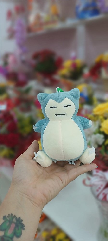 Snorlax do Pokémon 10 cm de Pelúcia