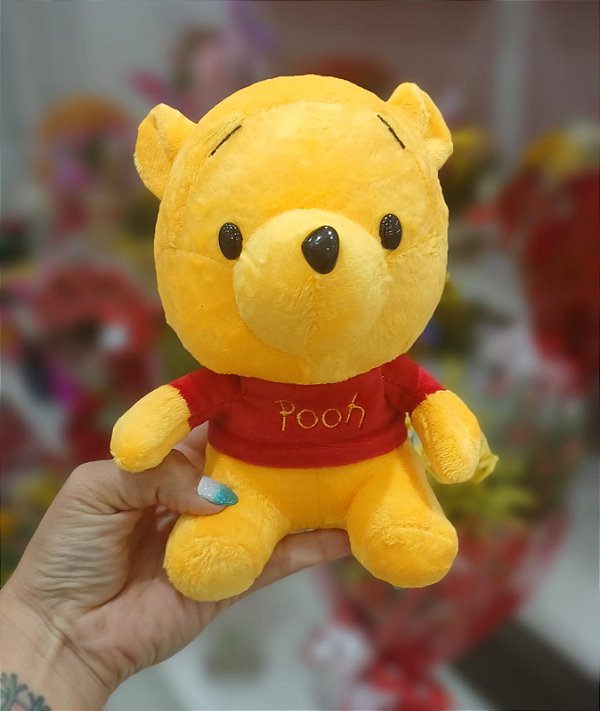 Ursinho Pooh 18 cm de Pelúcia