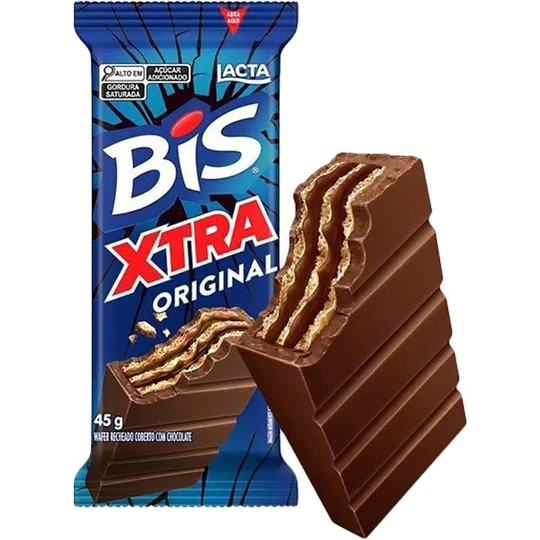 Bis Xtra ao Leite Lacta 45g