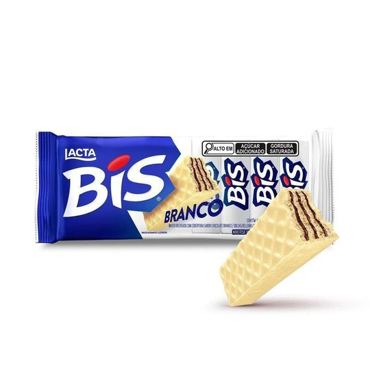 Caixa de Bis Original Branco 100,8g