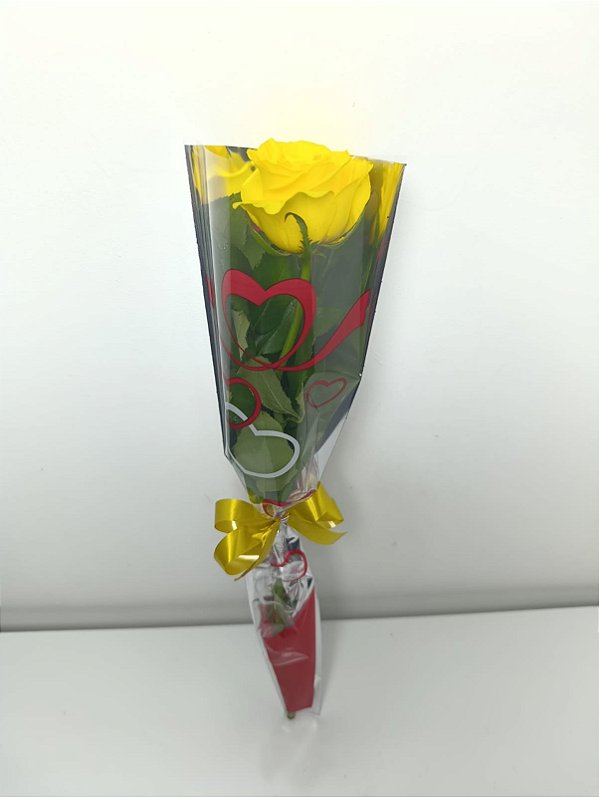1 (Uma) Rosa Amarela – Presente