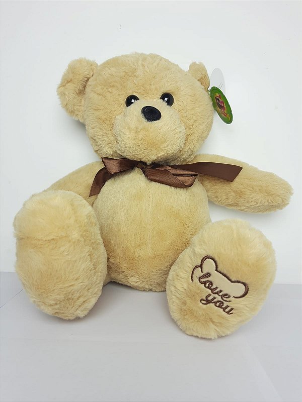 Urso Mensageiro do Amor Marrom 30 cm de Pelucia VTK-20H004-30