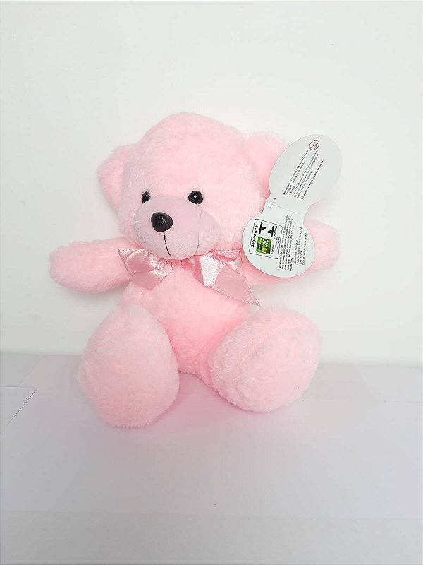 Urso Fofura Rosa 17 cm de Pelucia 88H-24080-17