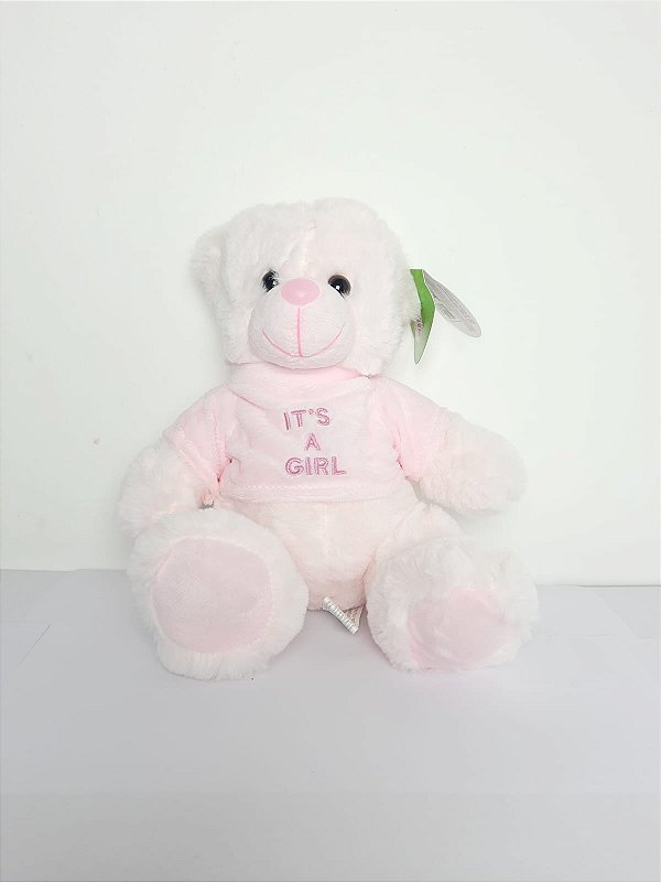 Urso Menina Meu Presente Azul 20 cm de Pelucia 88H-24080-17