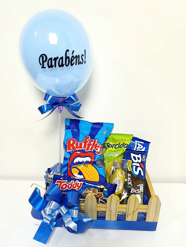 Cesta Parabéns & Delícias – Celebre com Sabor 🎉