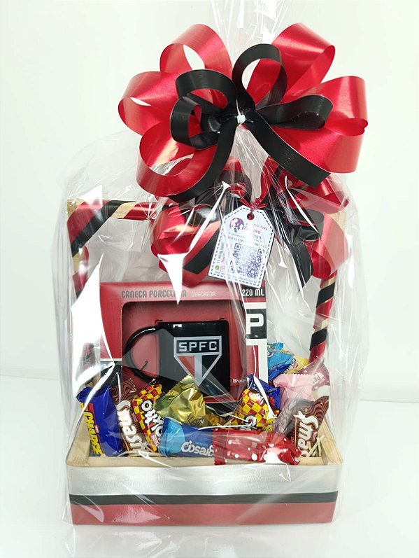 Cesta de Chocolate – Torcida Doce São Paulo