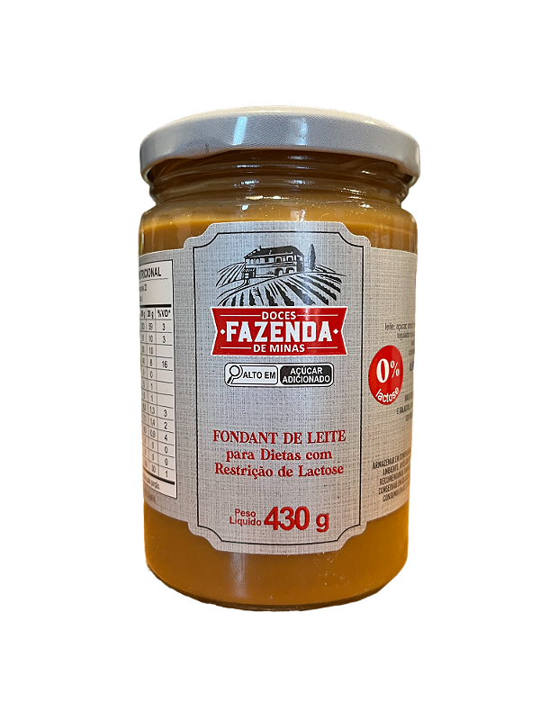 Foundant Leite Zero Lactose Fazenda de Minas