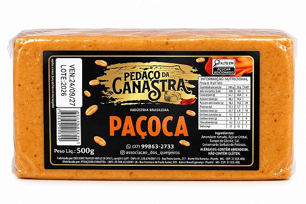 Paçoca em Barra Pedaço da Canastra