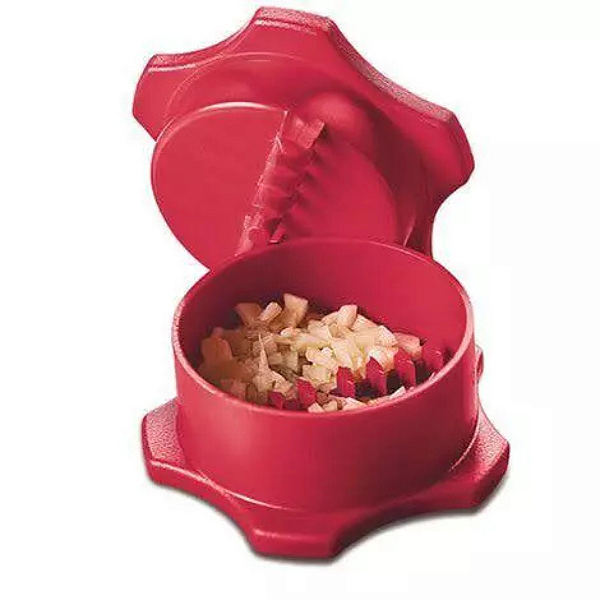 Fatiador de Alho Manual - Praticidade e Precisão na Cozinha