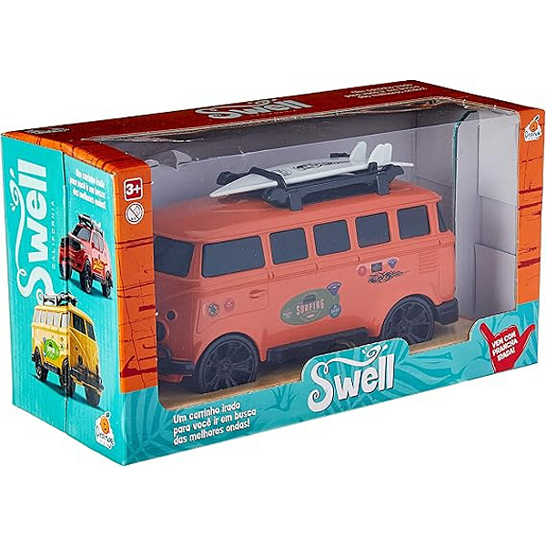 Carrinho Brinquedo Swell Kombi - Diversão e Estilo para Crianças