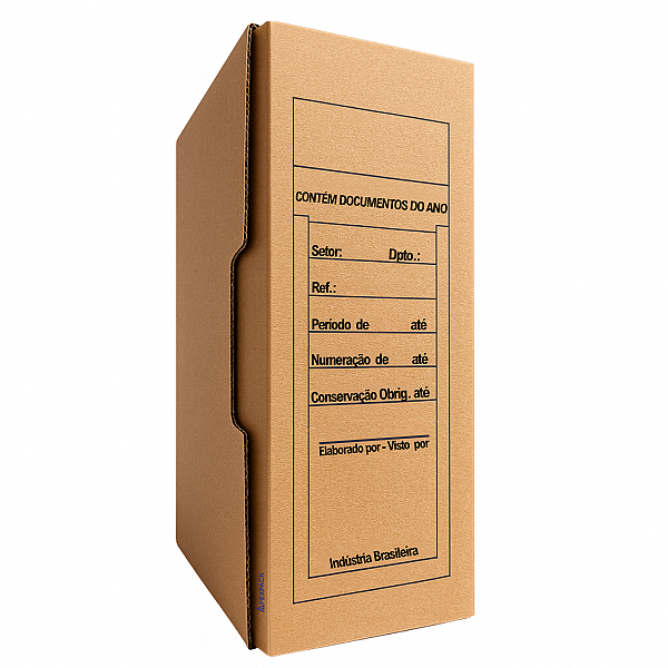 25 Caixas Para Arquivo Morto Papelão Melhor Qualidade