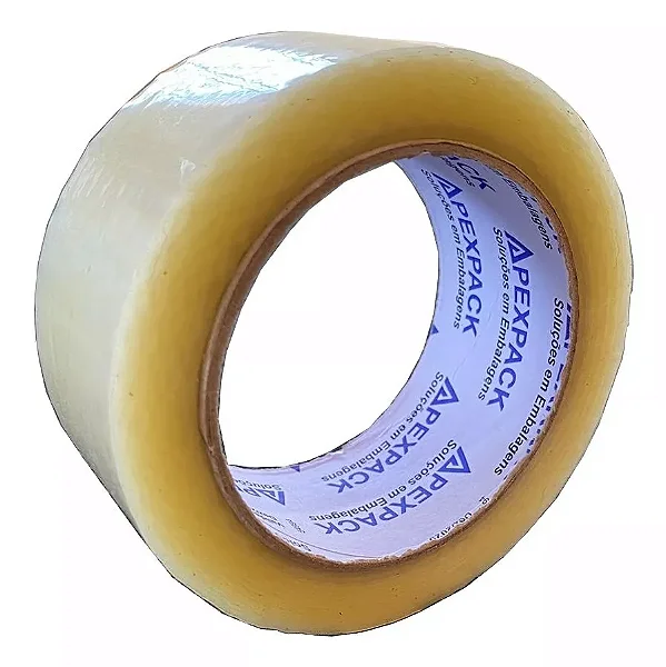 6 Fitas Adesivas Larga Transparente 45mm X 100m
