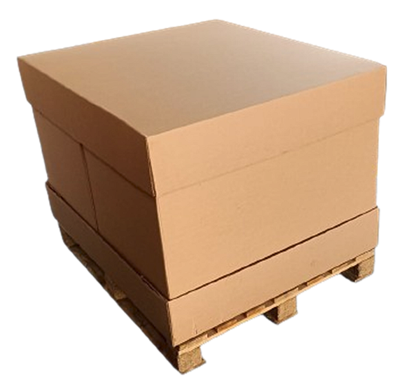 1 Caixa Palete/pallet De Papelão Resistente 120x100x80