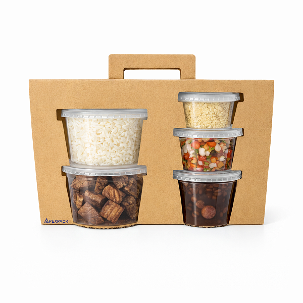 25 Embalagens Maleta Kit Feijoada