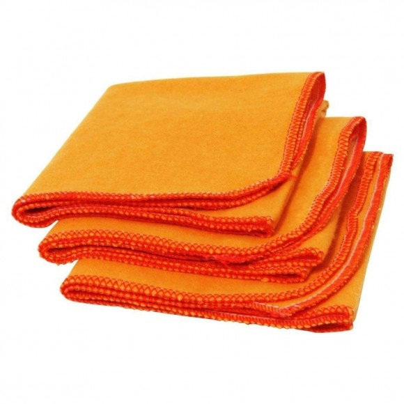 Flanela Laranja 28x38