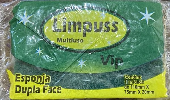 Esponja Dupla Face Limpuss