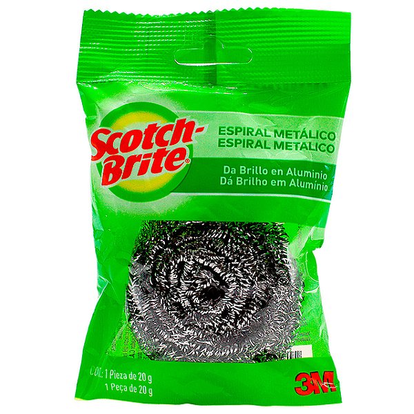 Esponja Espiral Metálico Scotch Brite