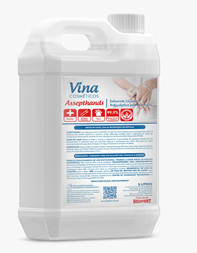 Sabonete Líquido Sem Aroma Antisséptico Bactericida 5L Higifort