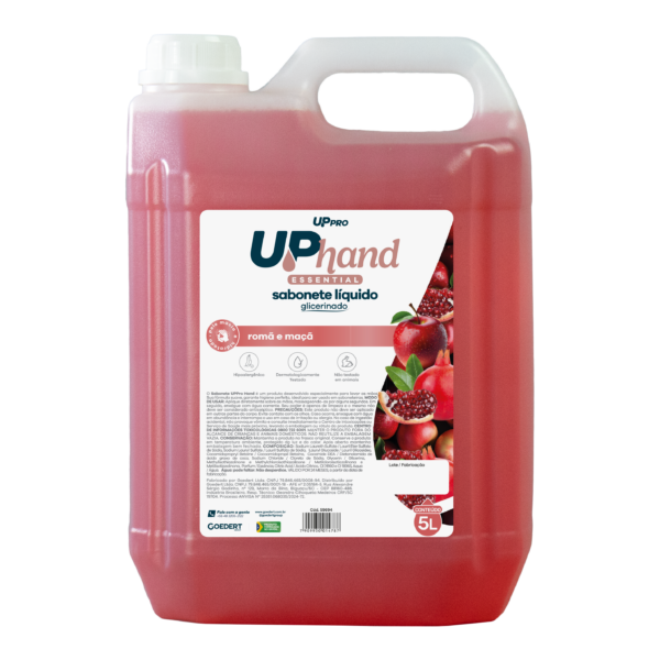 Sabonete Líquido Glicerinado Romã e Maça 5L - Nobre Up Hand essential