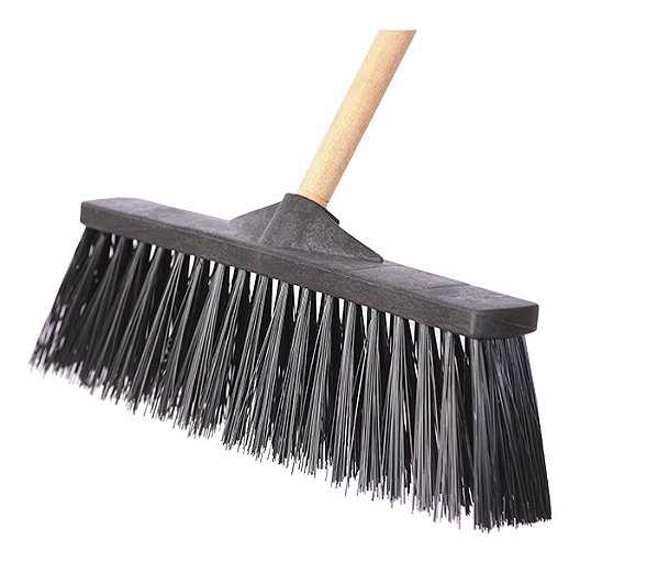 Escovão de Nylon Gari Cabo Inclinado Plástico 60cmx6x17 Dalcin