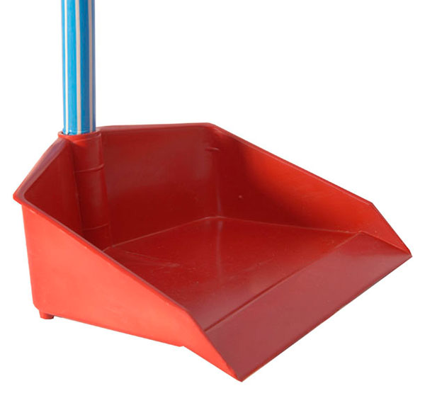 Pá para Lixo Plástica Grande com Cabo Longo 70cm Dalcin