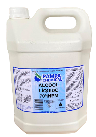 Álcool Gel Antisséptico 70INPM 5L Pampa