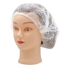 Touca TNT Sanfonada c/ Elástico Branca c/ 100un