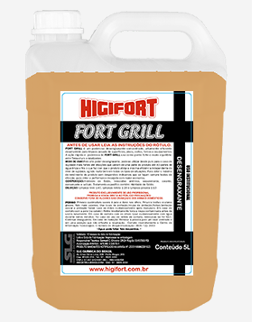 Desengraxante Desincrustante FORT GRILL 5 L Higifort