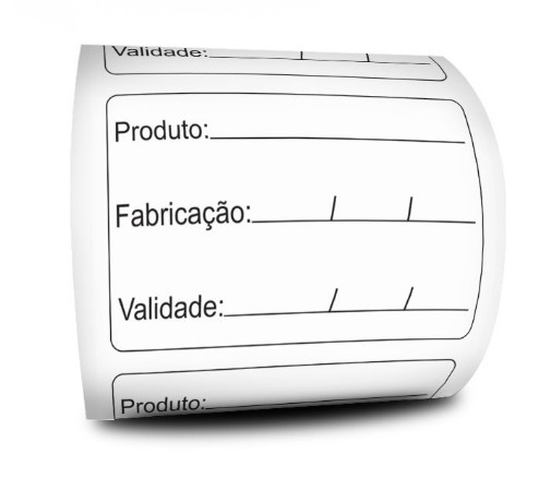 Etiqueta Prazo de Validade 60x40mm c/ 500un