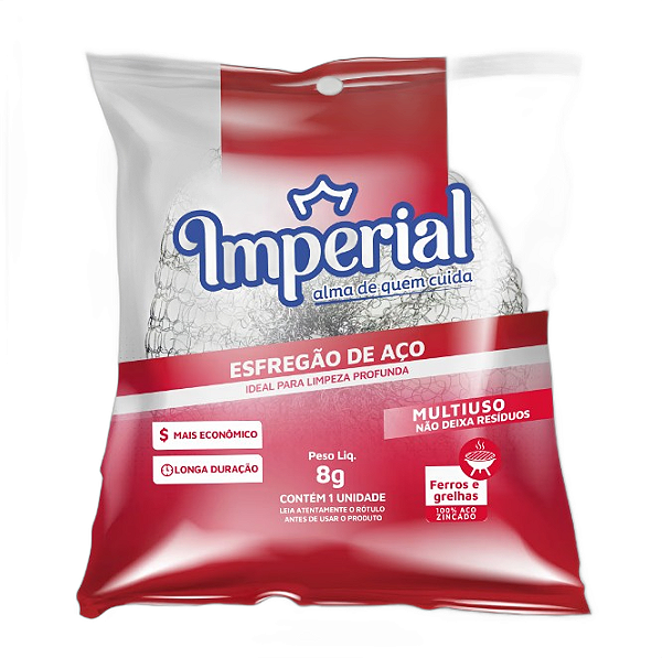 Esfregão de Aço 8gr Imperial