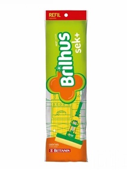 Refil para Rodo Mágico Mop Úmido Brilhus