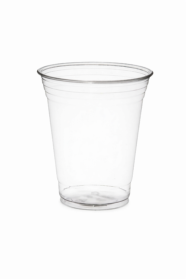 Copo Plastico 300ml Liso - Cristal PP c/ 50un