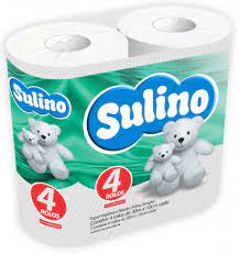 Papel Higiênico Branco 4 x 30m Folha Simples Sulino