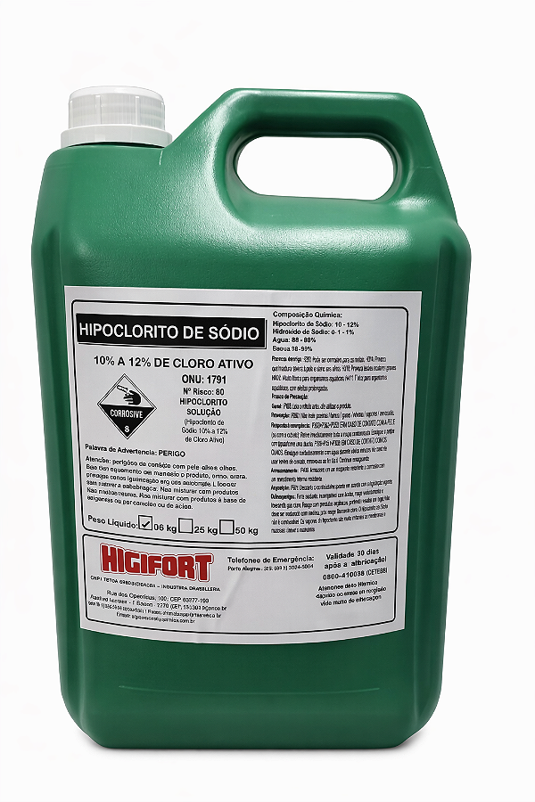 Hipoclorito 10%-12% 5L