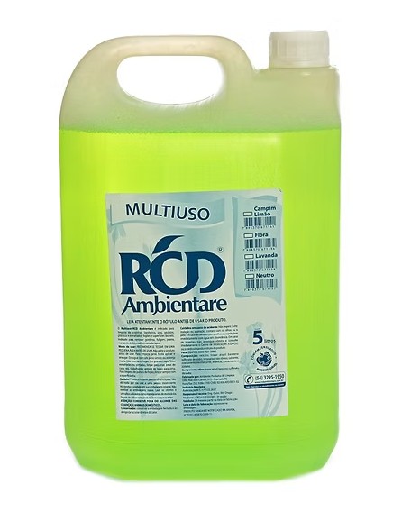 Limpador Multiuso Capim Limão 5L RCD