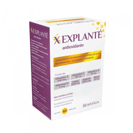 Explanté Poli Vitamínico Antioxidante 60 Cápsulas