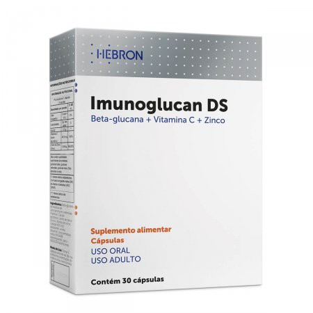 Suplemento Alimentar Imunoglucan DS com 30 Cápsulas