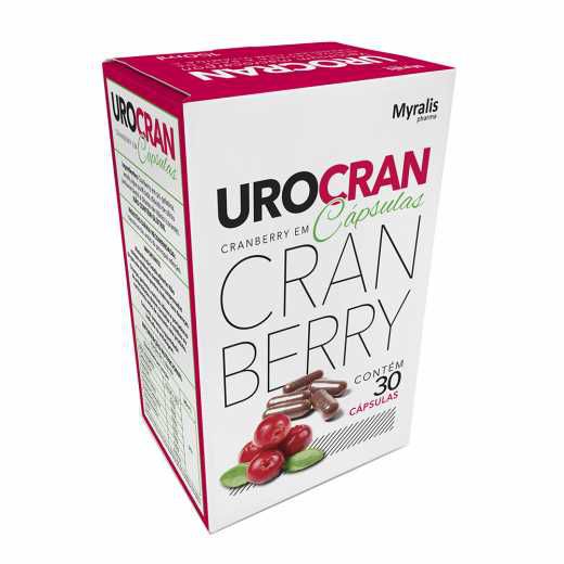 Suplemento Urocran Cranberry com 30 cápsulas