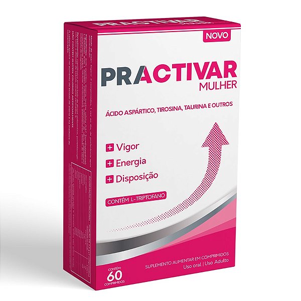 Suplemento Alimentar Practivar Mulher com 60 Comprimidos