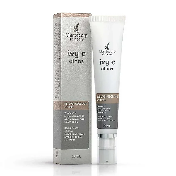 Creme Anti-Idade Ivy C Olhos Mantecorp com 15g