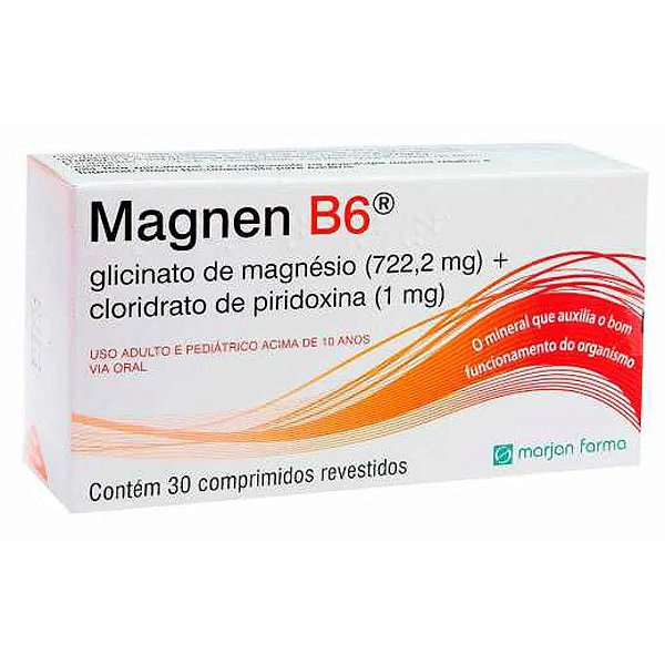 Suplemento Vitamínico Magnen B6 30 Comprimidos