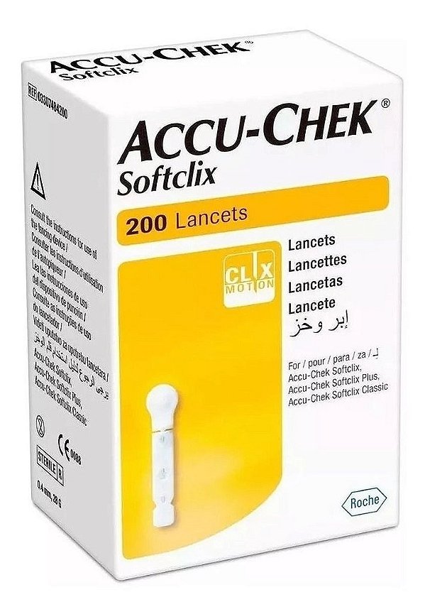 Accu-Chek Softclix c/200 Lancetas