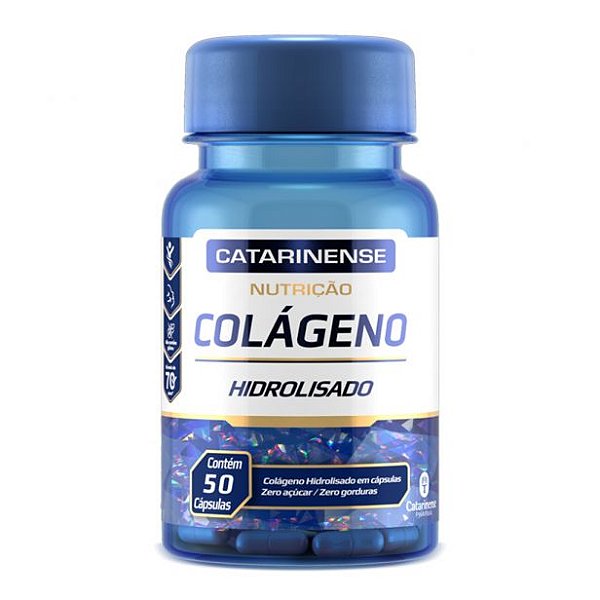 Colágeno Hidrolisado 50 Cápsulas Catarinense