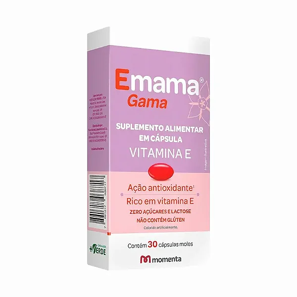 🔥 Suplemento Alimentar Emama Gama 30 cápsulas mole - Compre 1 e Ganhe 8
