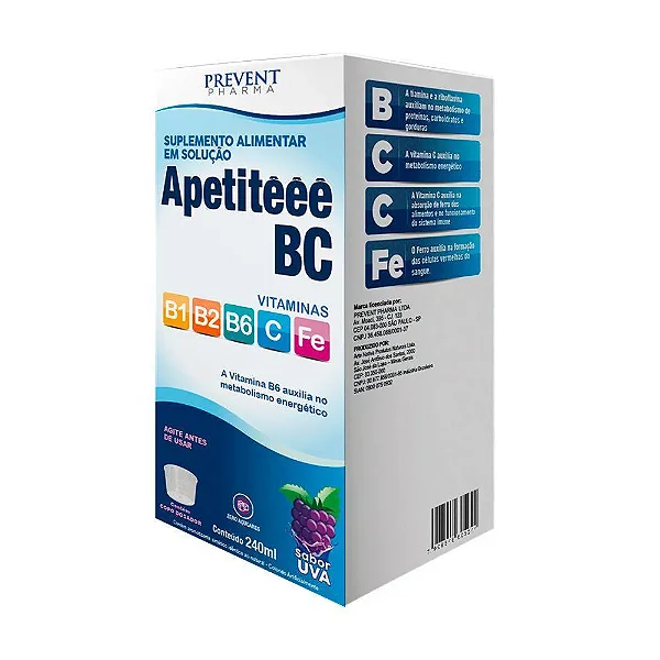 Apetiteee Bc 240ml