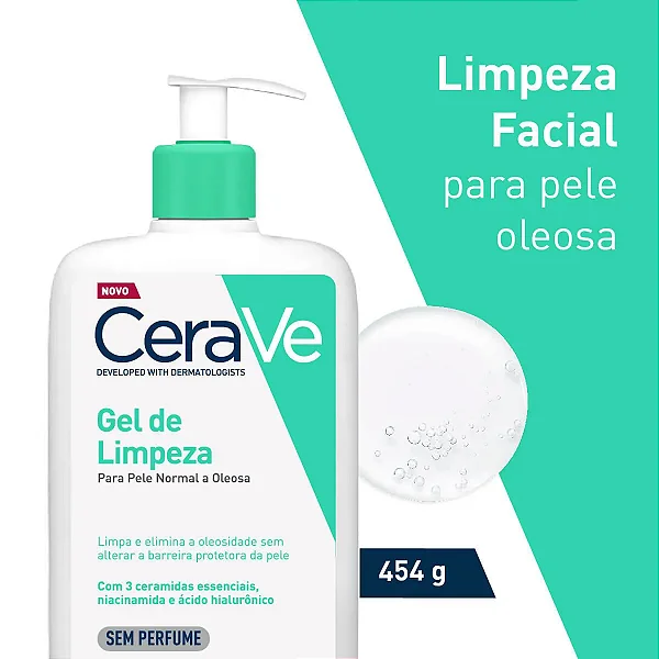 Gel Limpeza Cerave 454g